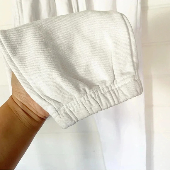 New! TALENTLESS Women’s Premium Heavyweight White Sweatpants Size XL - Picture 5 of 15